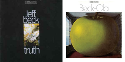 Jeff Beck Album Cover Collage