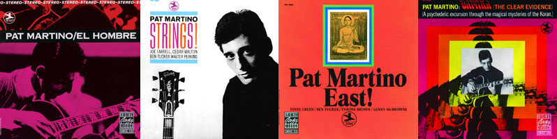 Pat Martino Prestige Albums Collage