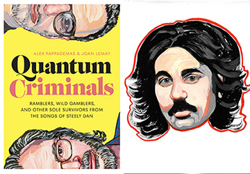 Quantum Criminals Cover - Steve Khan Portrait