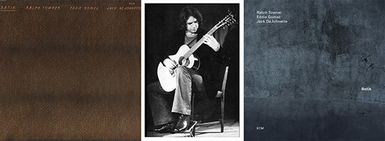 Ralph Towner BATIK Collage CD Covers