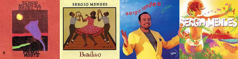 Sergio Mendes CD Cover Collage