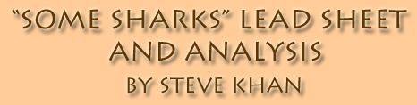 Steve Khan's Some Sharks Lead Sheet